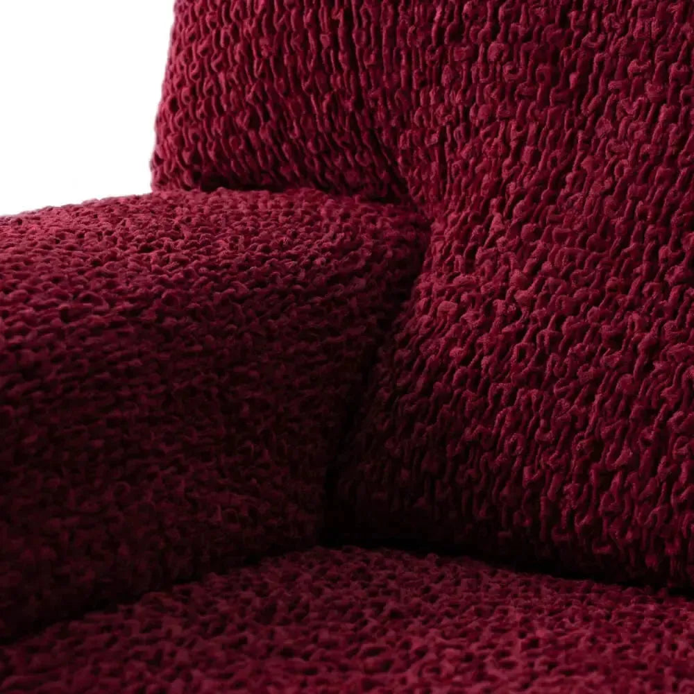 4 Seater Sofa Cover - Bordeaux, Velvet