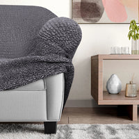 Housse pour fauteuil inclinable - Anthracite, Microfibre